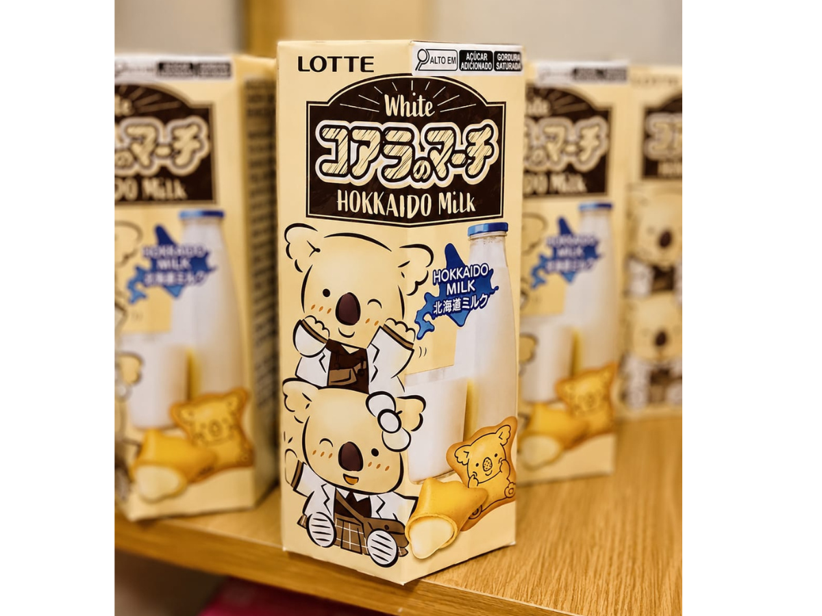Biscoito Koala chocolate branco