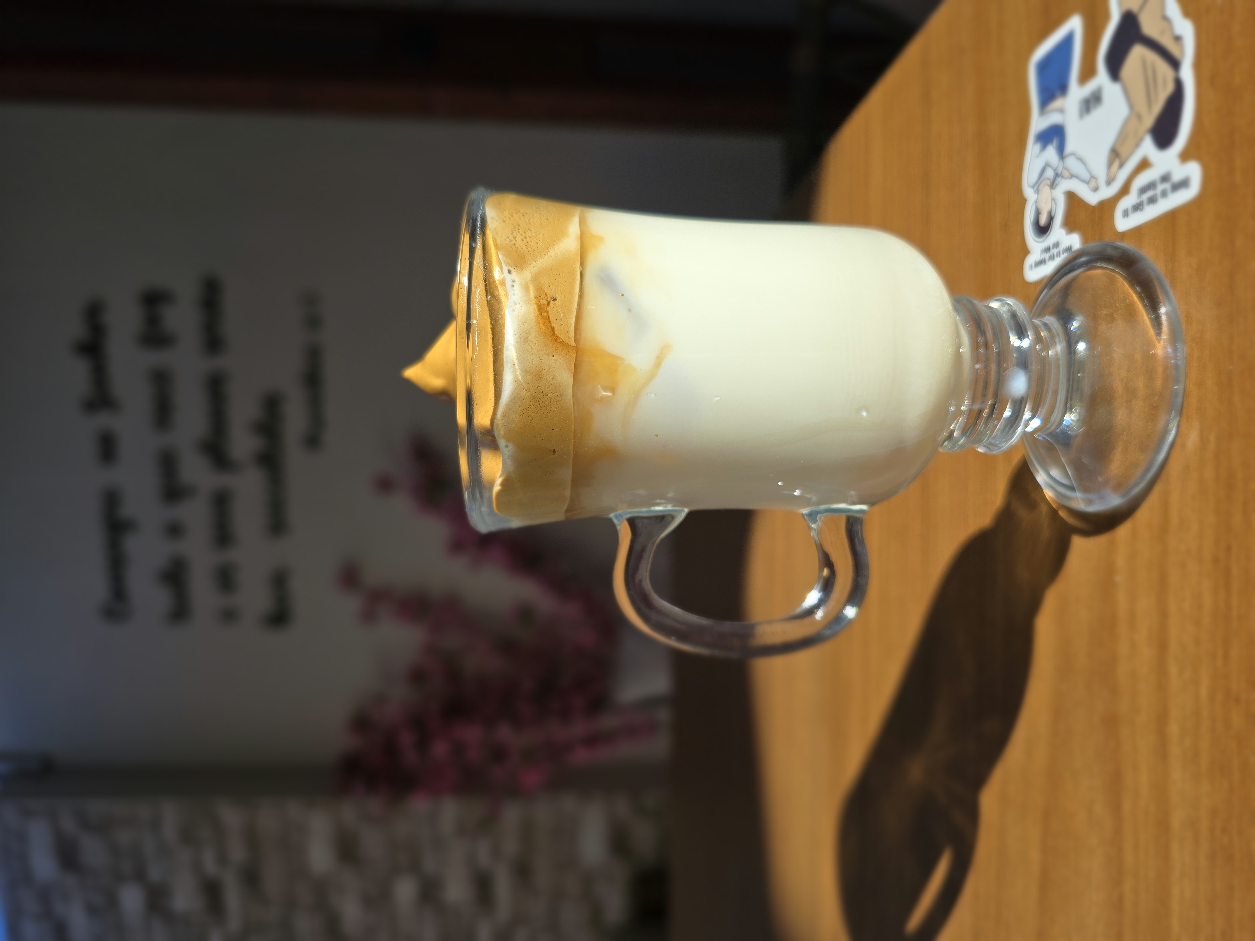 Cafe Iced Dalgona Caramel Coffe
