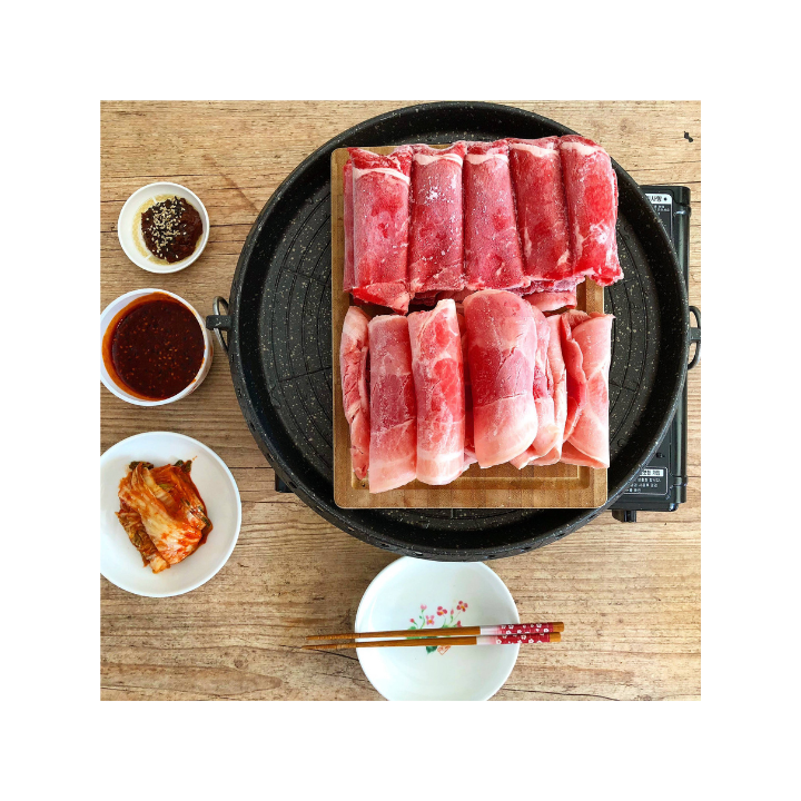 Korean BBQ Experience para 4 Pessoas