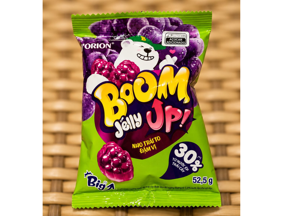 Jelly goma uva
