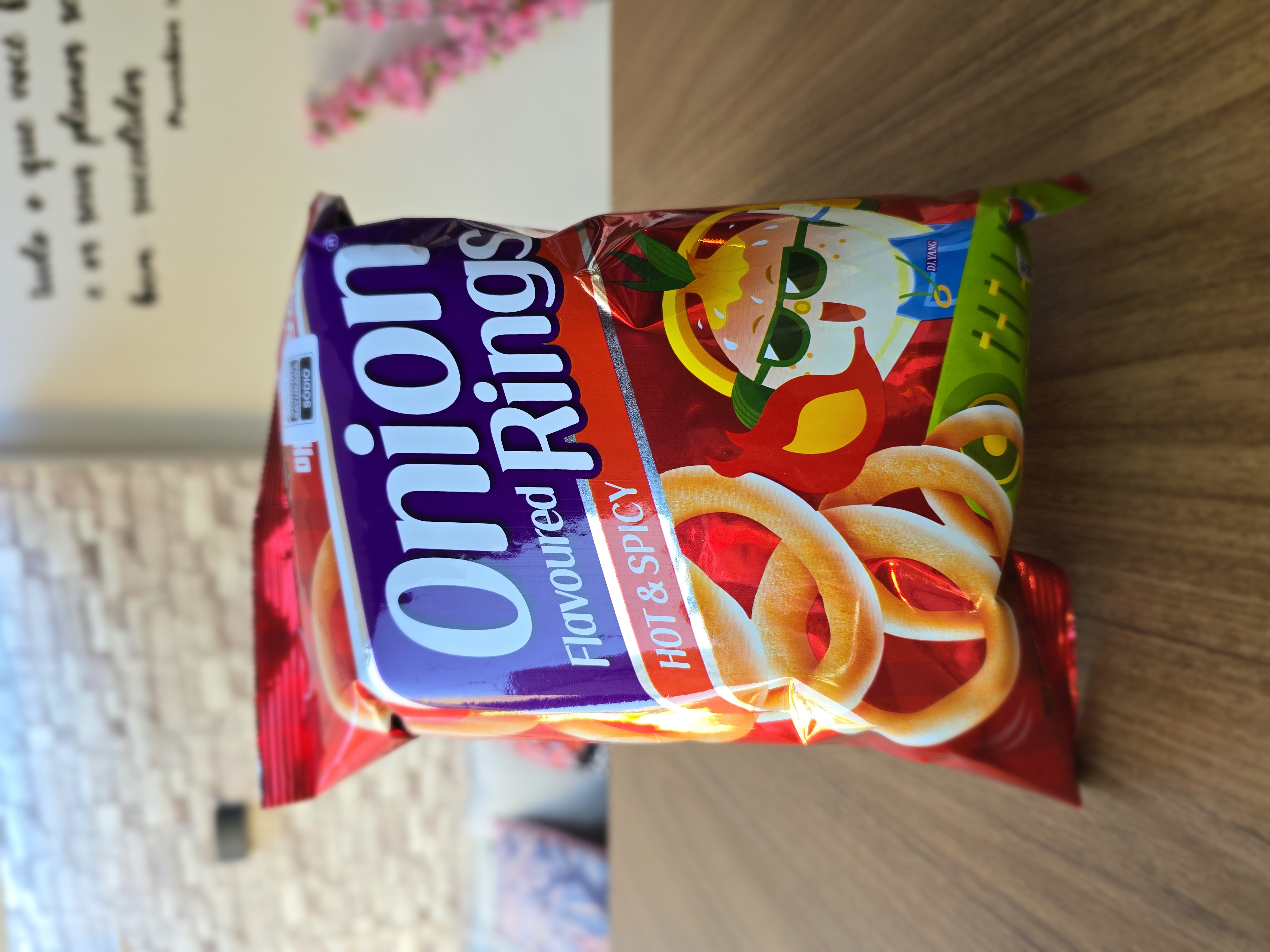 Salgadinho de Cebola picante