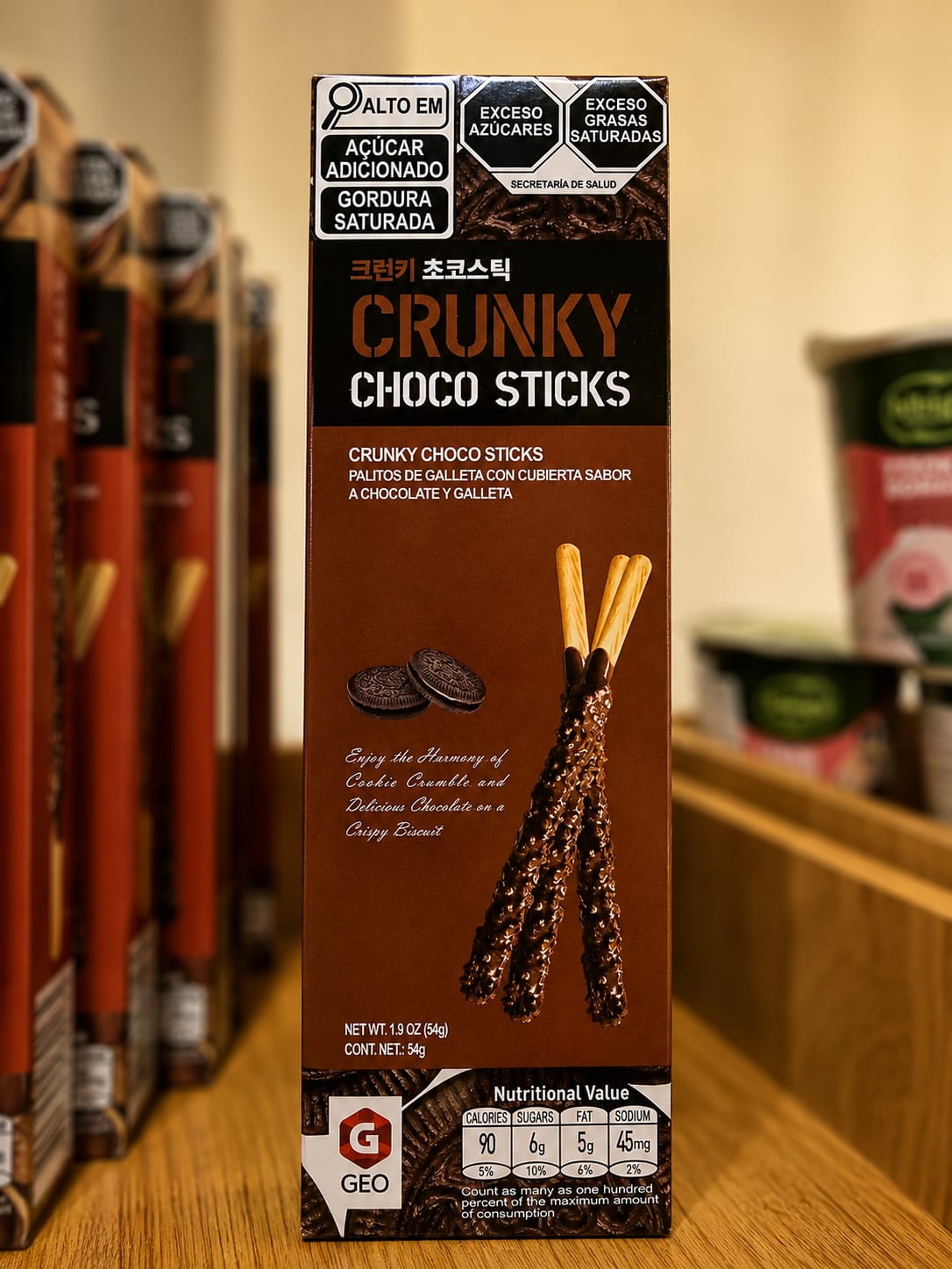 Choco stick crunck crocante